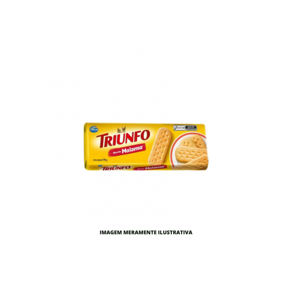 BISCOITO MAIZENA TRIUNFO 1X40X170G
